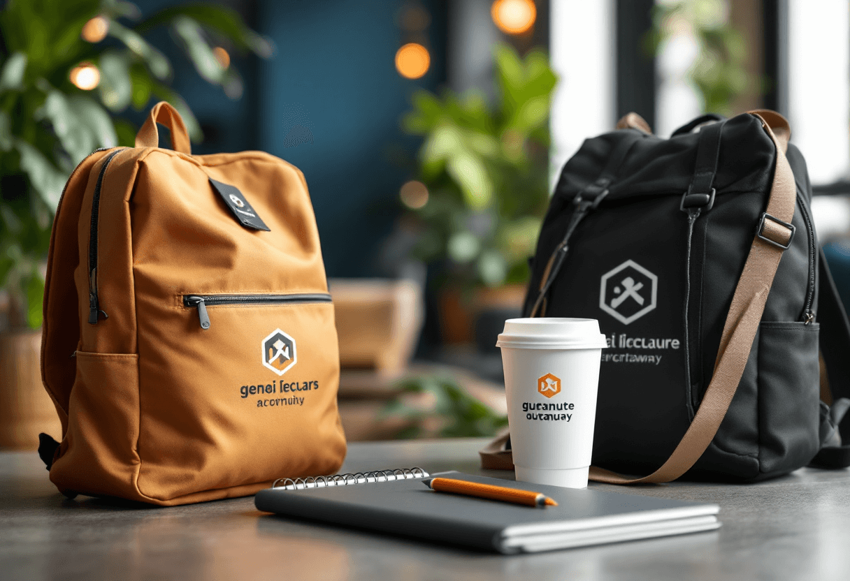 Goodies publicitaires personnalisés pour salon et événement professionnel